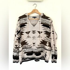 American Eagle Baja Hooded Sweater
